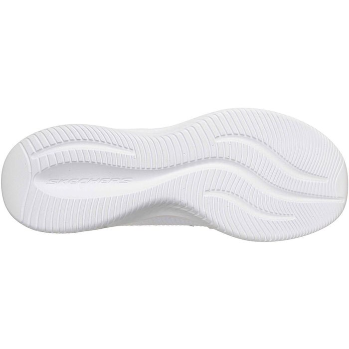 Skechers Ultra Flex 4.0 Textile Women's White Standard Trainers