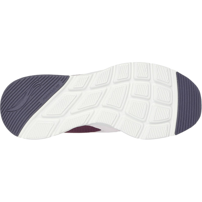 Skechers Womens Skech-Air Court Air Wave 150076-BUMT Burgundy/Multi Lace Up Shoes