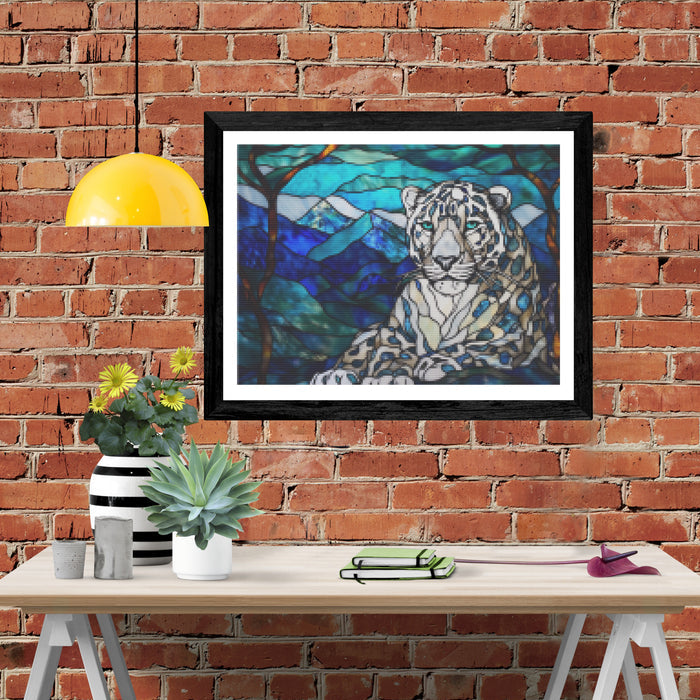 Snow Leopard in a Himalayan Landscape