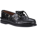 Sperry Authentic 2 Eye Leather Women's Black Boat Shoes