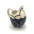 Steph Kates - Cream Pitcher w/ Sgraffito (King of the Fish) #25-12