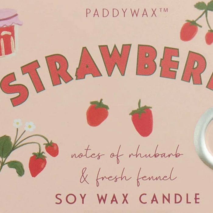 Strawberry Tin Candle Strawberry