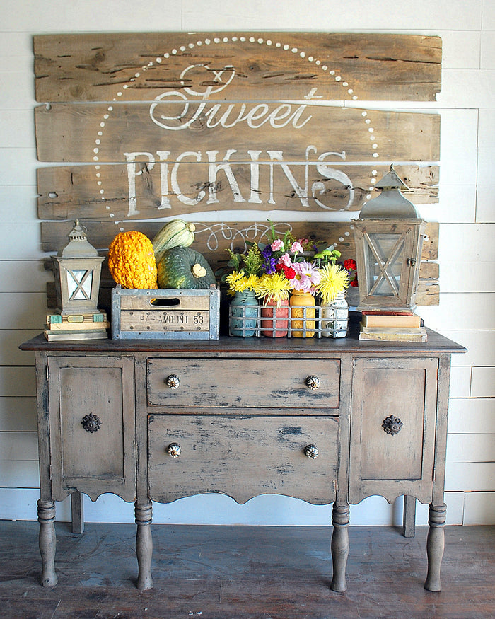 Suitcase | Milk Paint - Piglet's Closet