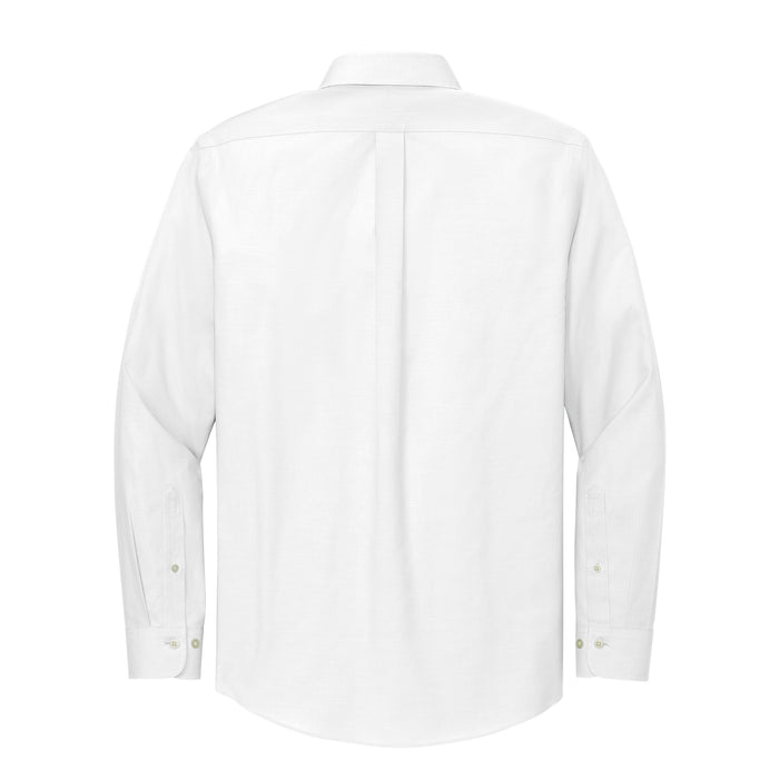 The Citadel , Atlanta Citadel Club, Brooks Brothers® Wrinkle-Free Stretch Pinpoint Shirt white
