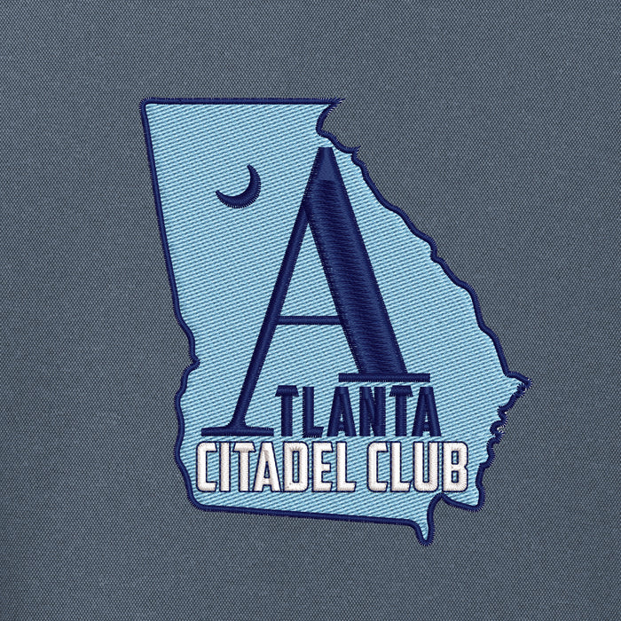 The Citadel, Atlanta Citadel Club, TravisMathew Ladies Coto Performance Polo Shirt - Vintage Indigo