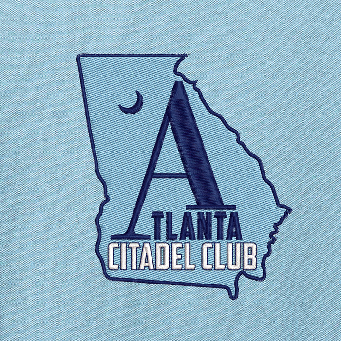 The Citadel, Atlanta Citadel Club, TravisMathew Ladies Coto Performance Polo Shirt - Brilliant Blue