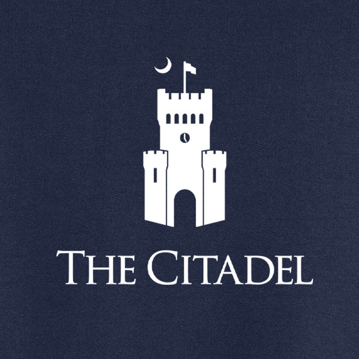 The Citadel, Barracks, Easy Fleece Pullover Hooded Sweatshirt - Navy