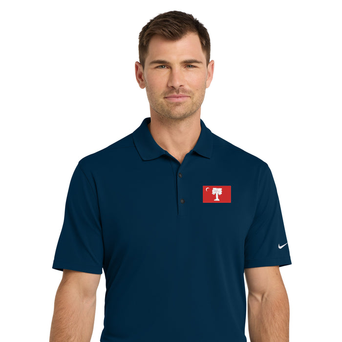 The Citadel, Big Red Flag, Nike Dri-FIT Micro Pique 2.0 Polo - Navy