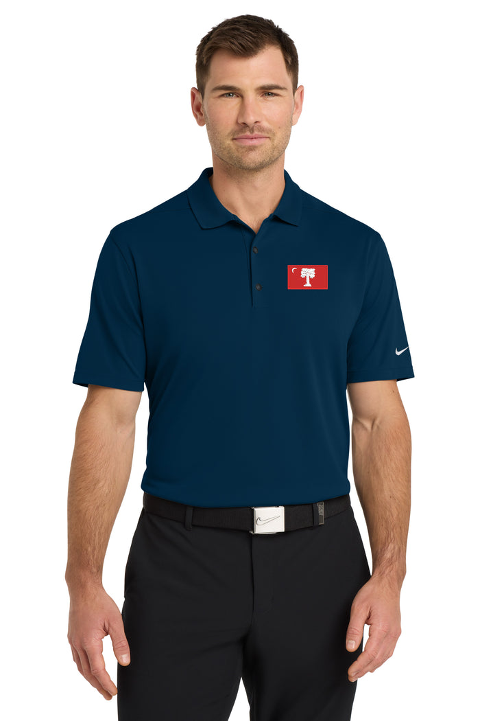The Citadel, Big Red Flag, Nike Dri-FIT Micro Pique 2.0 Polo - Navy