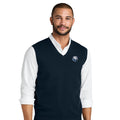The Citadel, Bulldog, Easy Care Sweater Vest - Navy