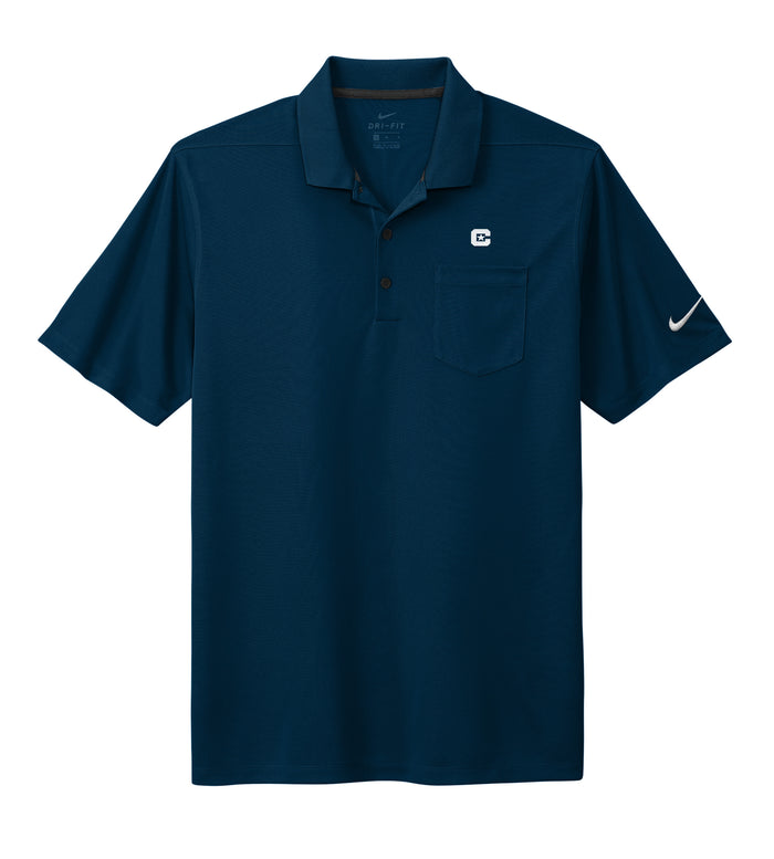 The Citadel C Nike Dri-FIT Micro Pique 2.0 Pocket Polo-Navy