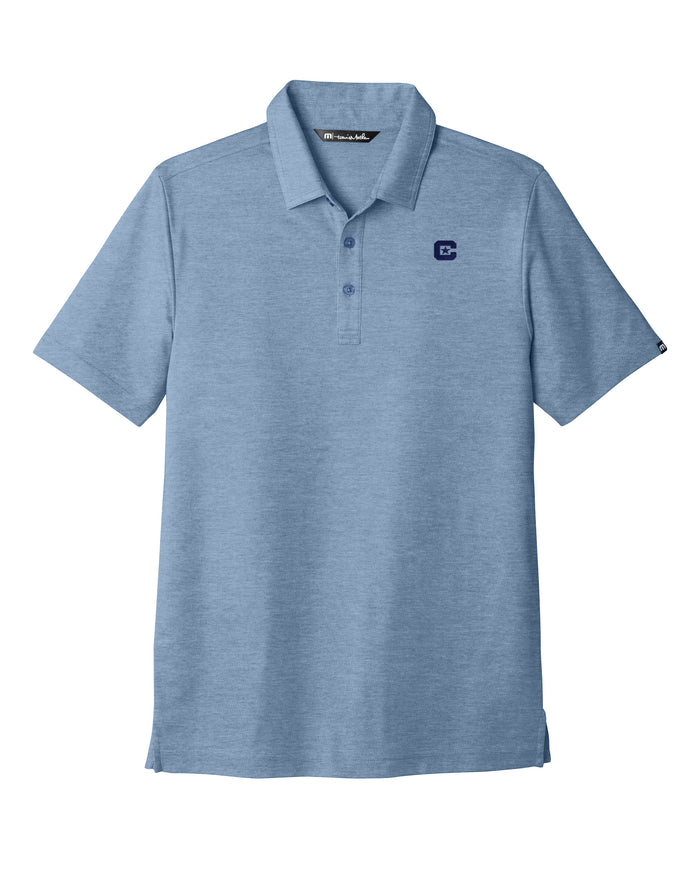 The Citadel C TravisMathew Oceanside -Classic Blue HeatherHeather Polo