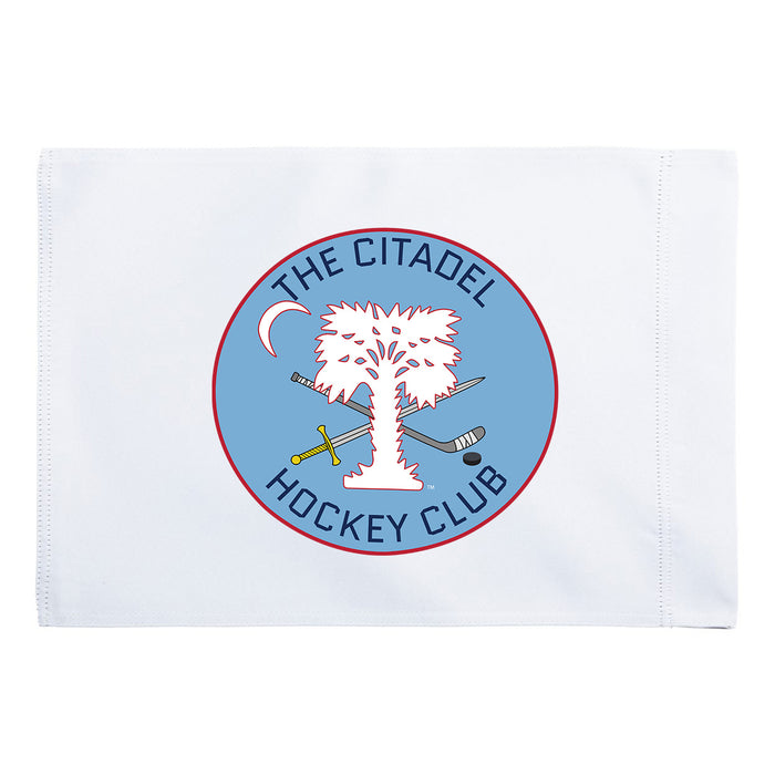 The Citadel, Club Sports - Hockey, Sublimation Rally Towel - White