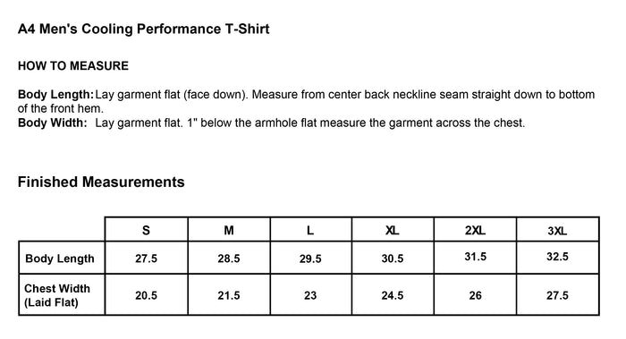The Citadel, Club Sports - Judo, Official T-Shirt, A4 Men's Cooling Performance T-Shirt
