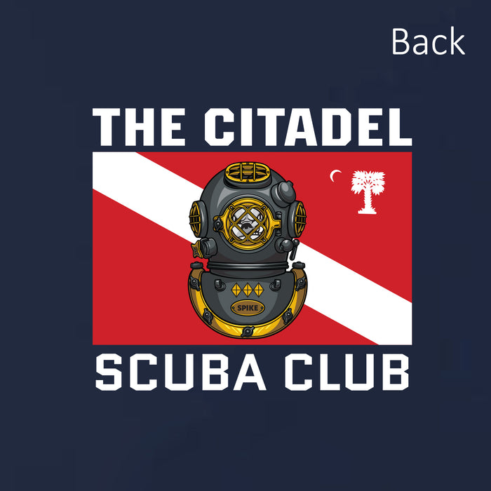 The Citadel, Club Sports - Scuba, Official T-Shirt, A4 Men's Cooling Performance T-Shirt