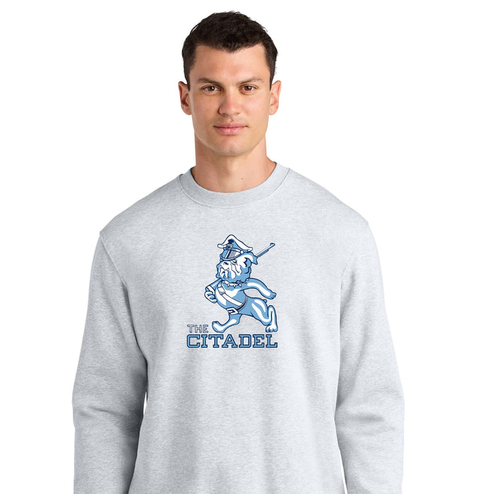 The Citadel, Marching Bulldog, Stanley/Stella Unisex Changer 2.0 Crewneck Sweatshirt - Ash