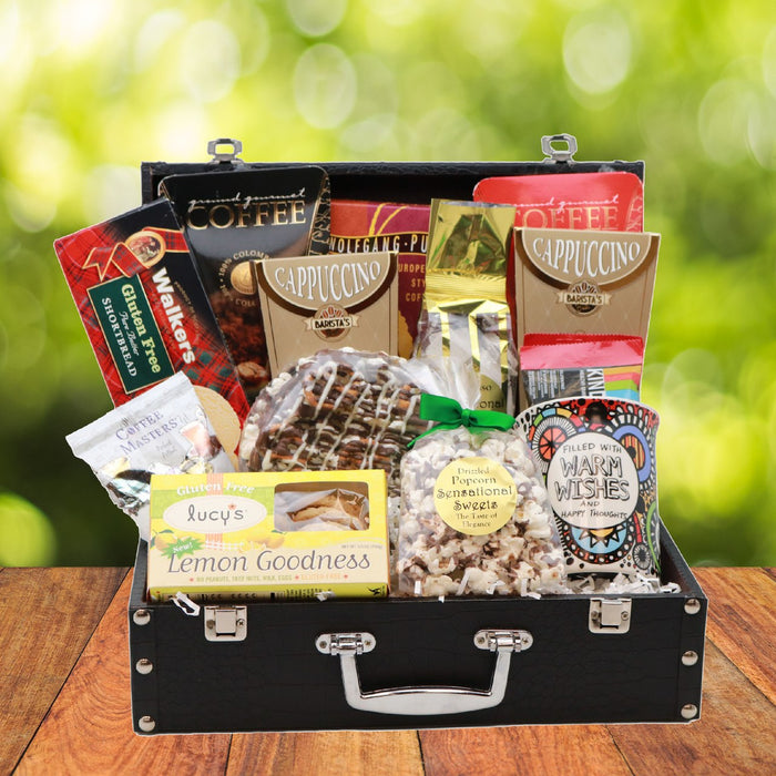 The Gluten Free Coffee Lovers' Briefcase (Warm Wishes)