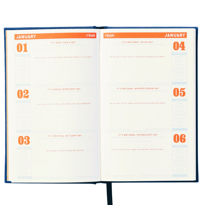Things I'll Cancel Later Undated Mini Planner - bubblegum market