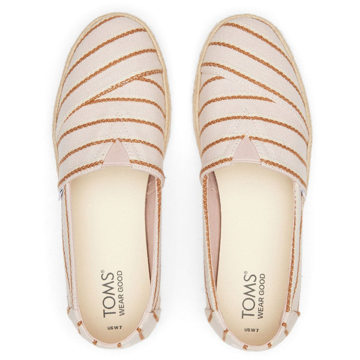 TOMS Alpargata Rope 2.0 100% Cotton Women's Ballet Pink Espadrilles