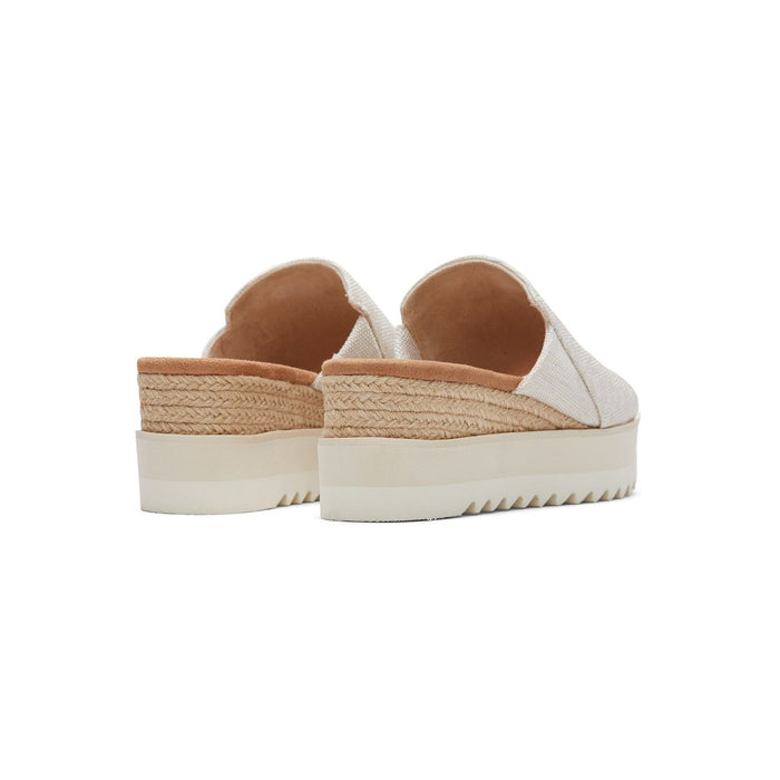 TOMS Diana Mule Nylon Women's Natural Wedges