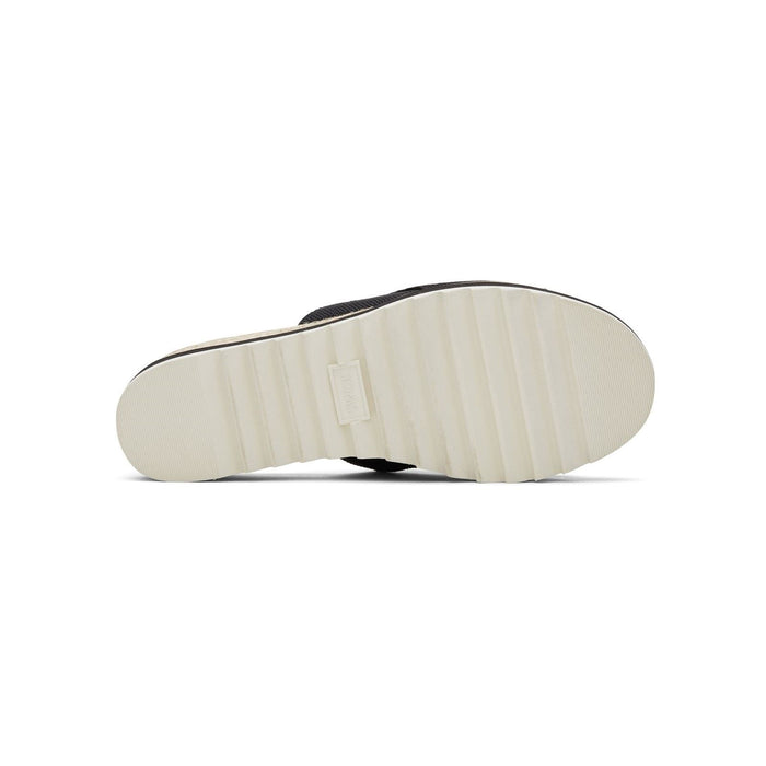 TOMS Diana Mule Synthetic Women's Black Wedges