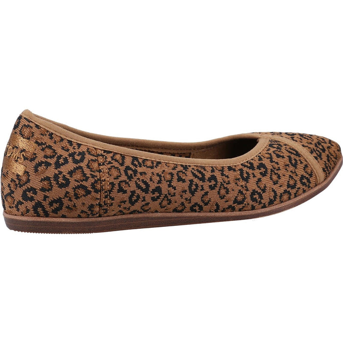 TOMS Katie 100% Cotton Women's Brown Flats