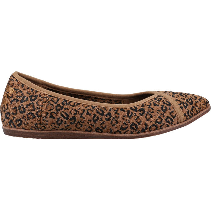 TOMS Katie 100% Cotton Women's Brown Flats