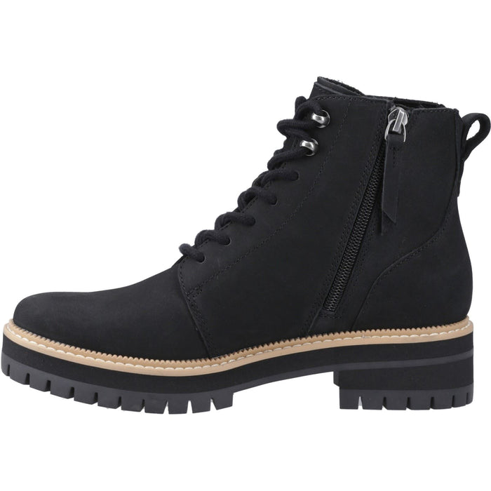 TOMS Wylder Leather Women's Black Boots