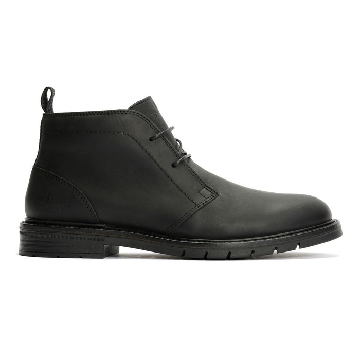Tower London Armour Chukka Lace Up Leather Men's Black Boots