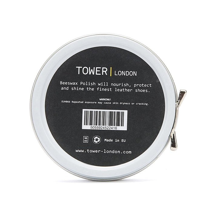 Tower London Black Wax Polish - 50ml