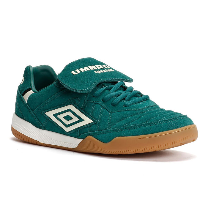 Umbro Speciali TR Suede Women's Forest Green/Antique White Trainers