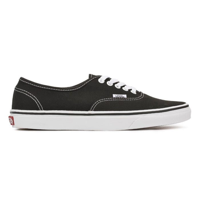 Vans Authentic Black / White Canvas Trainers