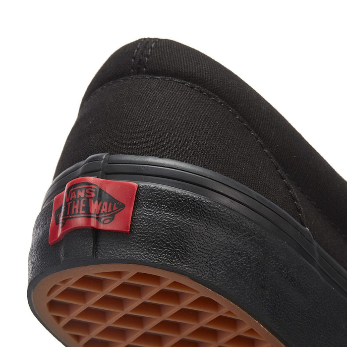 Vans Classic Slip on Womens Black Canvas Trainers