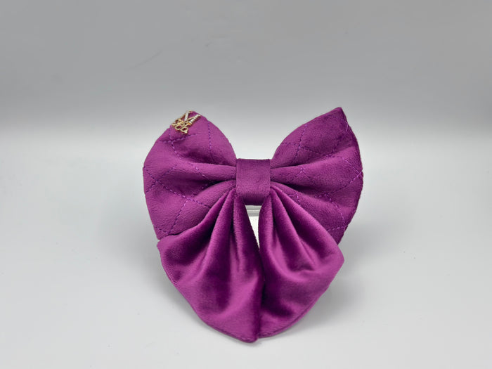 Velvet: Royal Orchid Sailor Bow