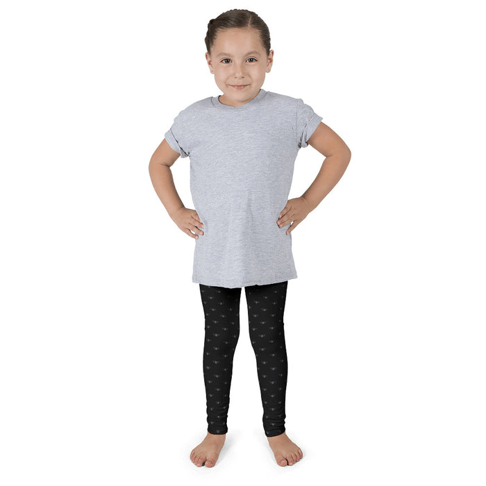 WAY Kids Leggings Black and Grey Lotus