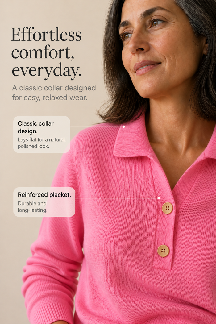 Wearbella – Collared Pullover Sweater