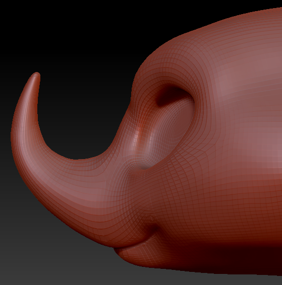 Western Kemono Rhino Beetle Head Base Variant 1