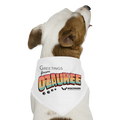WHS "Greetings from Ozaukee" Dog Bandana - white